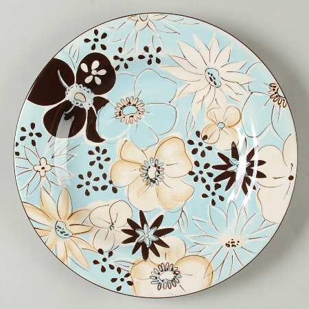 Casual Blues Accent Salad Plate