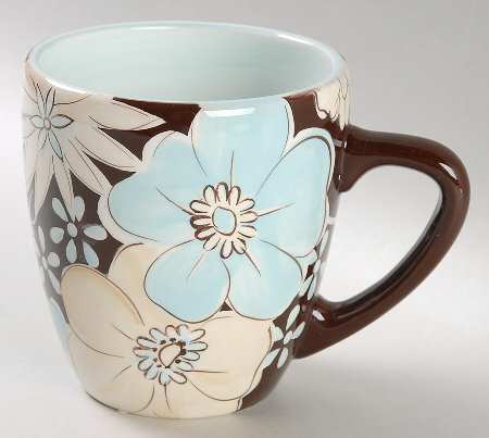 Casual Blues Accent Mug