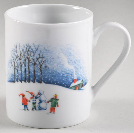 Christmas Village Mug by Livingquarters
