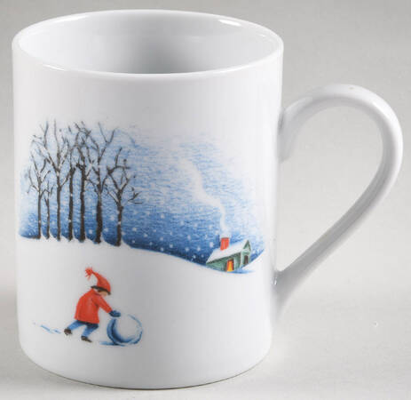 Christmas Village Mug by Livingquarters