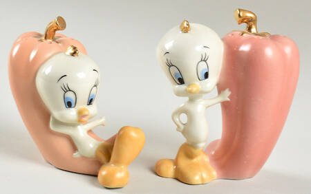 Tweety Figural Salt & Pepper Set