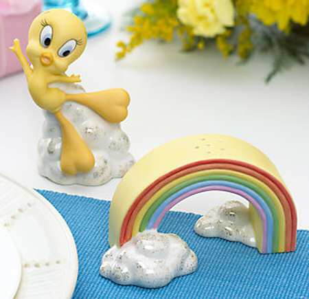 Tweety Figural Salt and Pepper