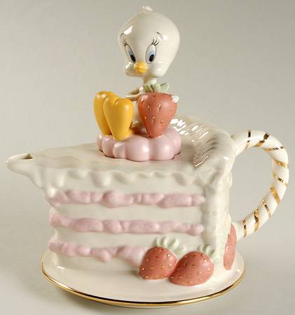 Tweety Figural Teapot & Lid
