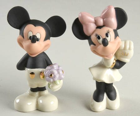 Mickey & Minnie Disney Figural Giftware Figural Salt and Pepper