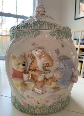 Pooh Figural Giftware Figural Cookie Jar & Lid