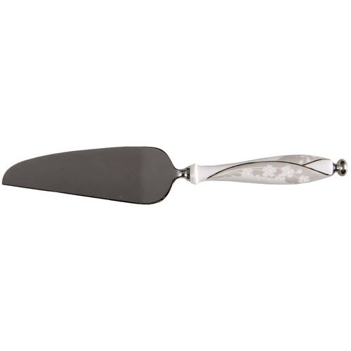 Bellina (Platinum Trim) Pie & Cake Server with Stainless Blade