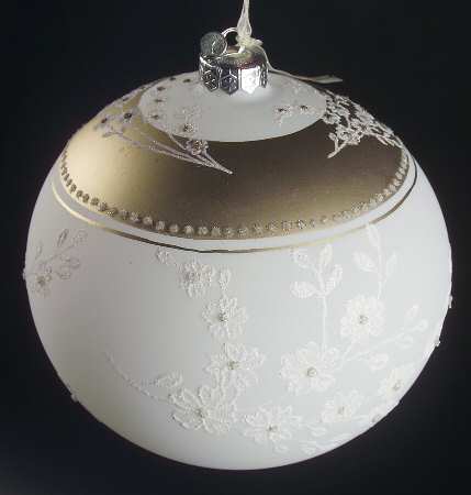 Bellina (Platinum Trim) Jumbo Ornament
