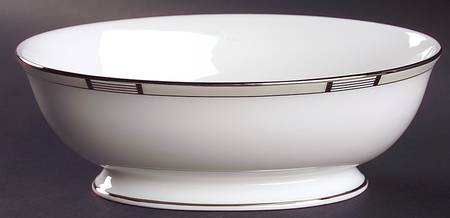 High Society 9" Oval Vegetable Bowl