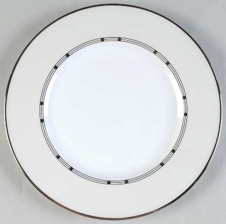 High Society Accent Luncheon Plate