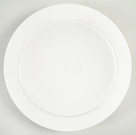 Ubiquity Cream Accent Luncheon Plate