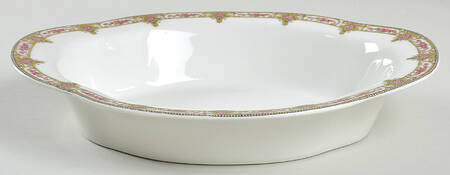 LIM317 9" Oval Vegetable Bowl