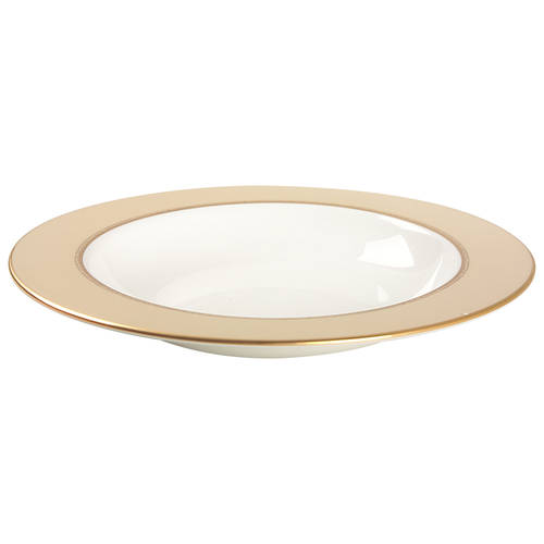 June Lane Gold 9" Soup/Pasta Bowl