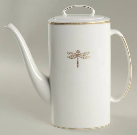 June Lane Gold Coffee Pot & Lid
