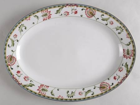 Tapanga 14" Oval Serving Platter
