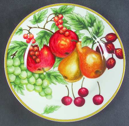 Spiced Fruit Punch Salad Plate