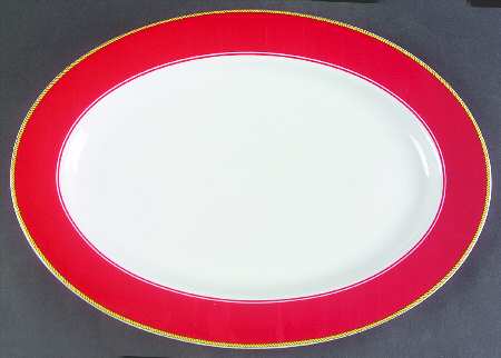 Spiced Fruit Punch 14" Oval Serving Platter