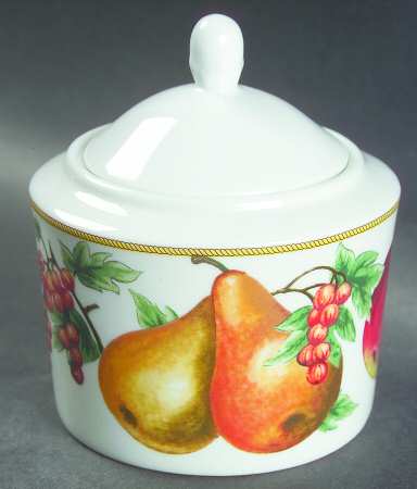 Spiced Fruit Punch Sugar Bowl & Lid