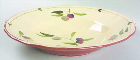Olivares Large Rim Soup Bowl