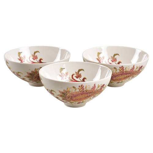 Burnished Amber (Set of 3) Treat Bowl