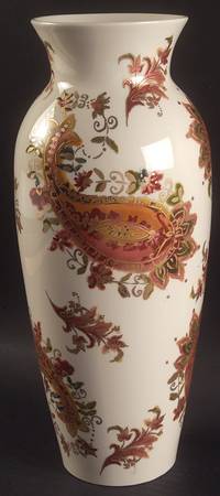 Burnished Amber 13" Vase