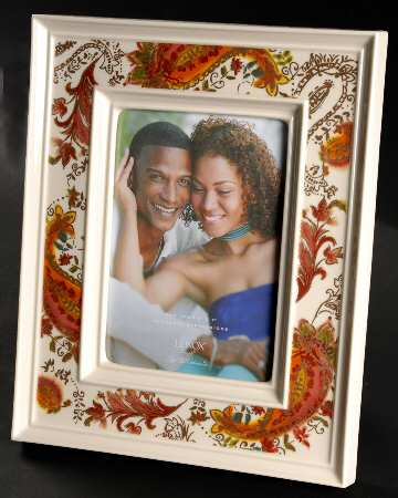 Burnished Amber Frame-Holds 5" X 7"