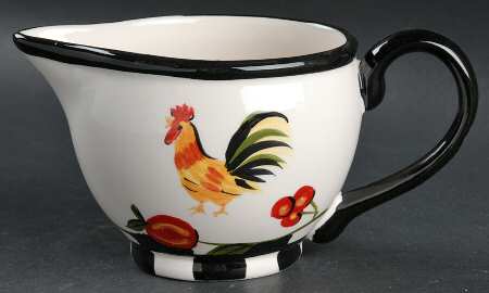 Rooster Checks Creamer