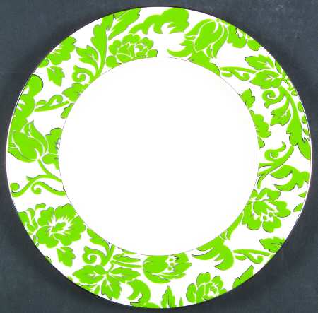 Belle Park Accent Luncheon Plate