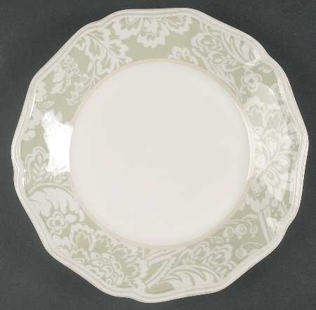 Charlotte Green Accent Luncheon Plate