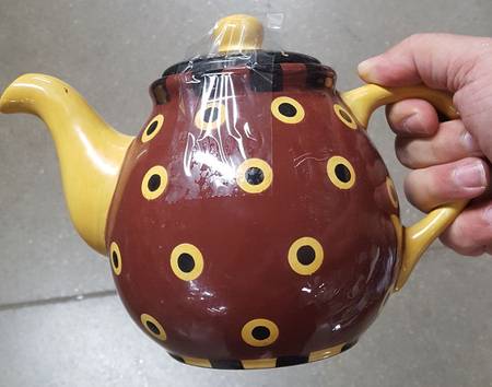 What's for Dinner Teapot & Lid