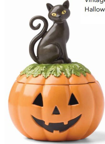 Halloween Figural Candy Box & Lid