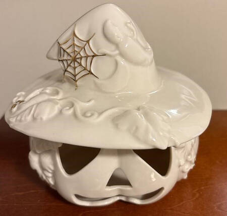 Halloween Witch Hat Figurine