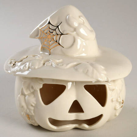 Halloween Witch Hat Figurine