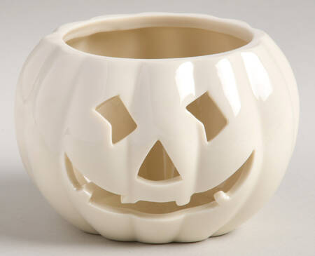 Halloween Jack-O-Lantern Tea Light Candleholder No Lid