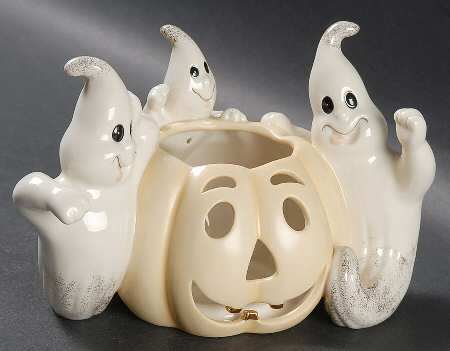 Halloween Ghosts Votive Candleholder
