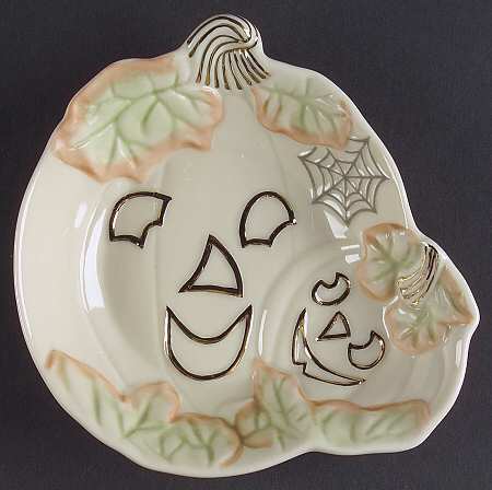 Halloween Pumpkin Tidbit Dish