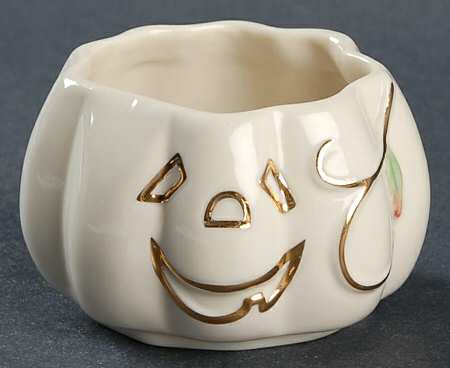 Halloween Top Stacking Figural Pumpkin Bowl
