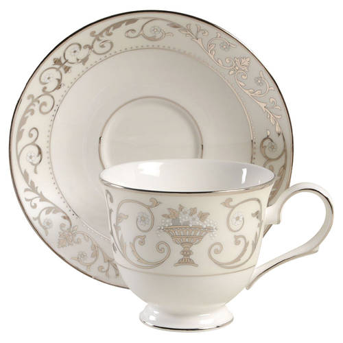 Autumn Legacy Footed Cup & Saucer Set