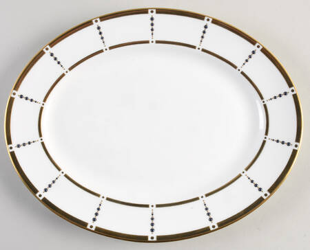 Sapphire Sophisticate 13" Oval Serving Platter