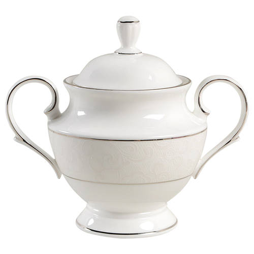 Venetian Lace Sugar Bowl & Lid