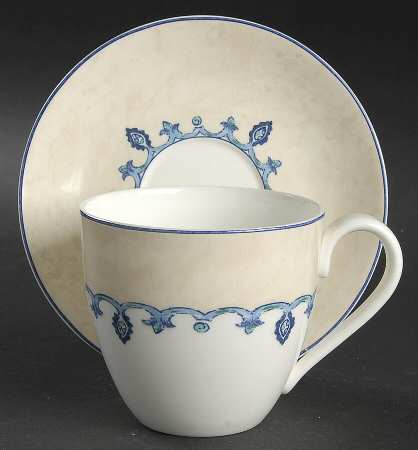 Malta Flat Cup & Saucer Set