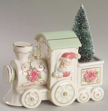 Petals & Pearls Train Figurine