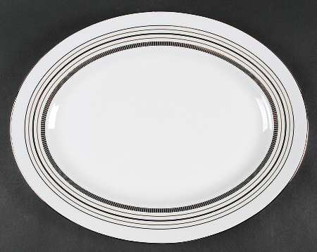 Downing Street 13" Oval Serving Platter