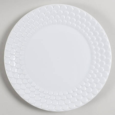 Aegean White Salad/Dessert Plate by L'Objet