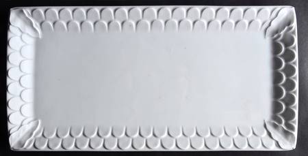 Aegean White 15" Rectangular Tray