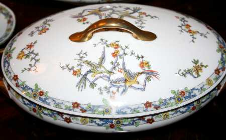 MHL17 Oval Covered Vegetable