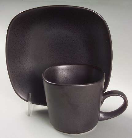 LIS5 (Square) Flat Cup & Saucer Set