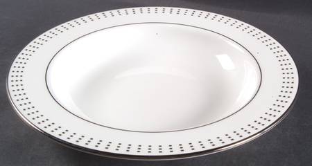 Herald Square Platinum 9" Soup/Pasta Bowl