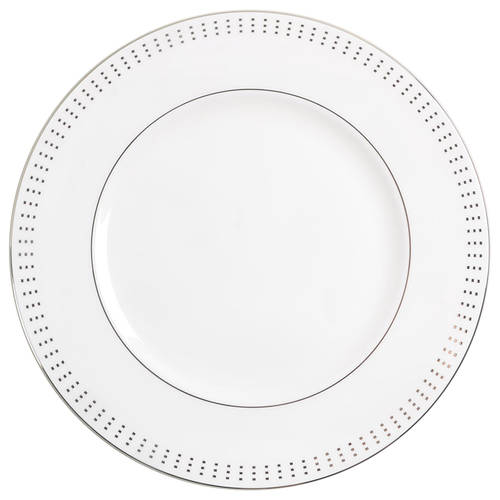 Herald Square Platinum Dinner Plate