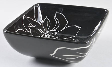 Anna Black Soup/Cereal Bowl