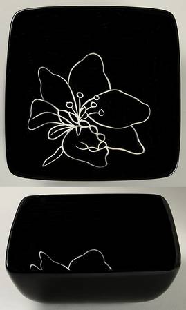 Anna Black Soup/Cereal Bowl